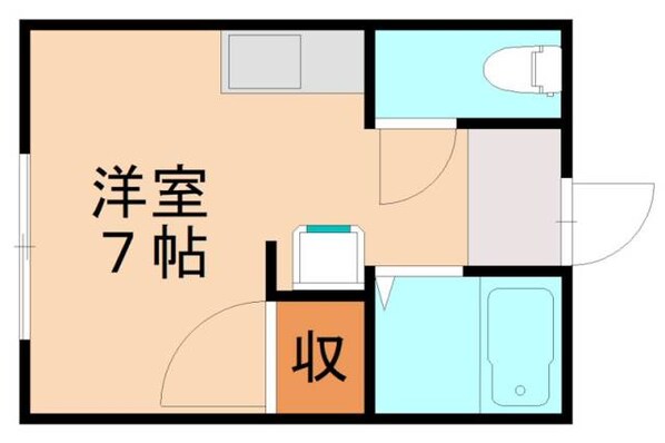 黒崎駅 徒歩15分 2階の物件間取画像